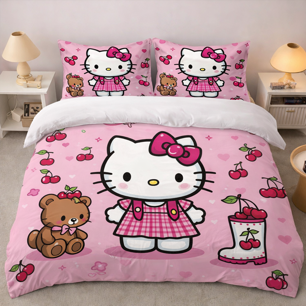 Posteljina Hello Kitty